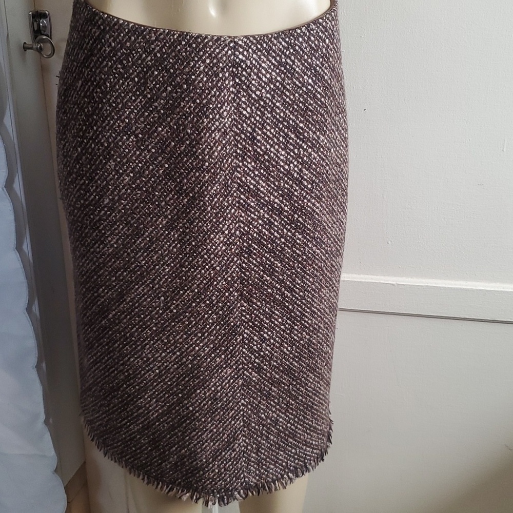 SPENSER JEREMY LINED BROWN SKIRT SIZE 10